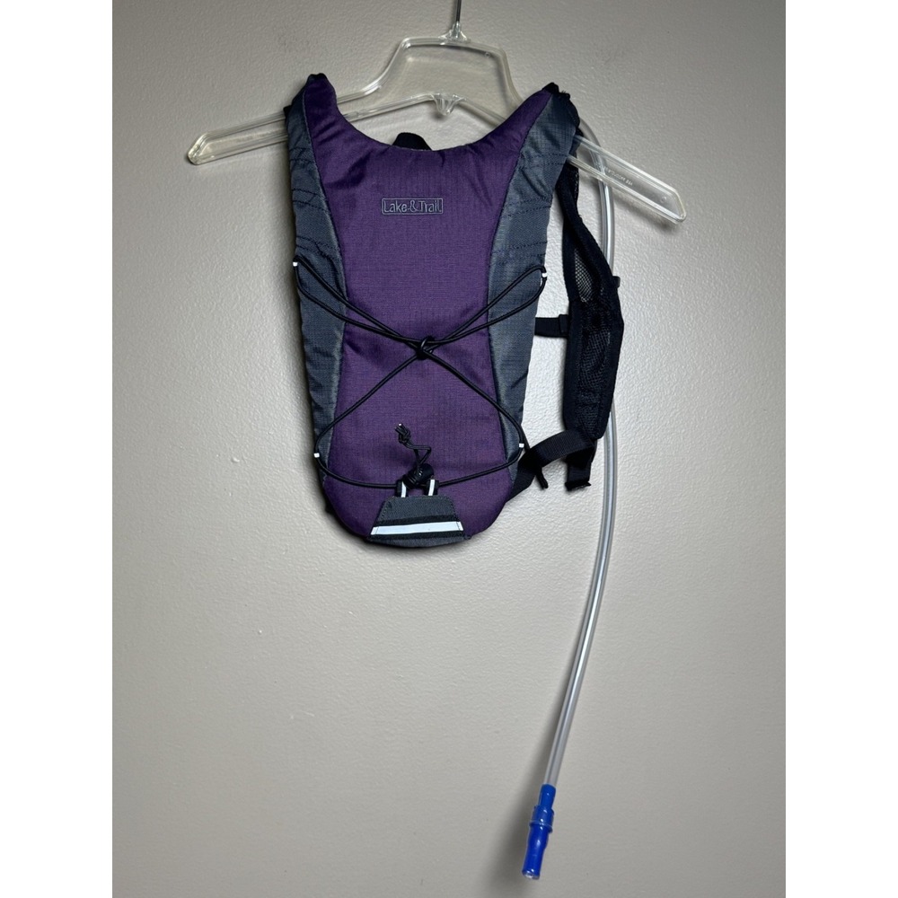 NWT Lake & Trail 2L Hydration Pack Purple and Gray
